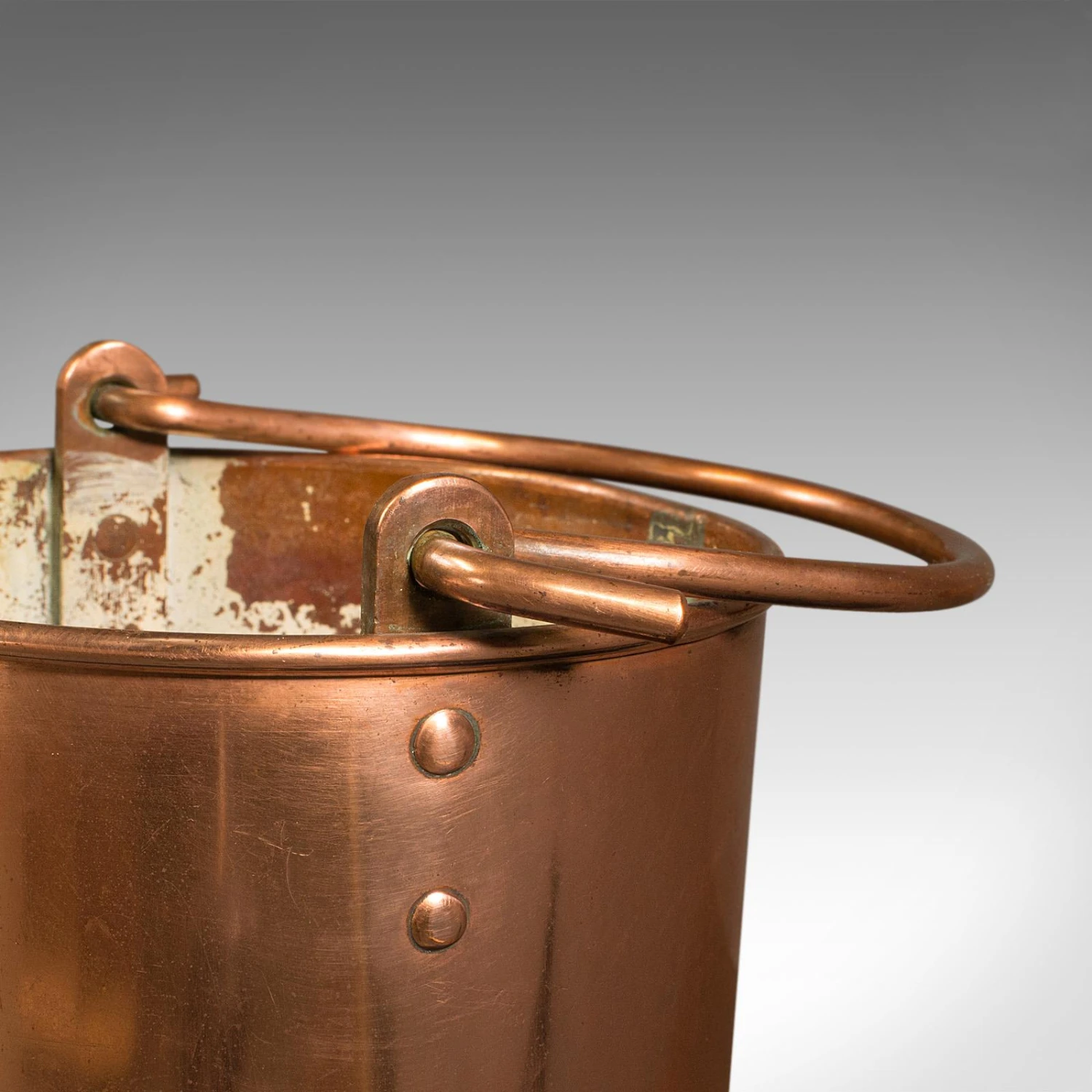 1850s Pair Of Antique Victorian English Copper Hall Stick Stands 9 1850s Pair Of Antique Victorian English Copper Hall Stick Stands - Image 9