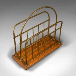 1880s Antique Victorian English Oak Newspaper Rack -Chairish Shop 1880s antique victorian english oak newspaper rack 5020