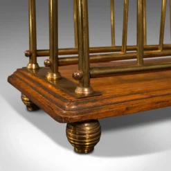 1880s Antique Victorian English Oak Newspaper Rack -Chairish Shop 1880s antique victorian english oak newspaper rack 5615