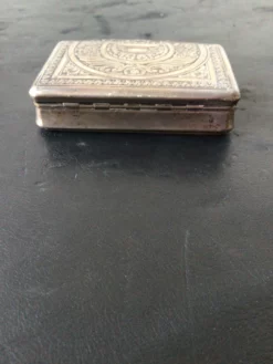 1880s European Sterling Silver Box -Chairish Shop 1880s european sterling silver box 2367 scaled