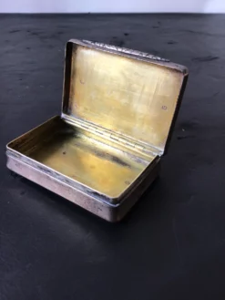 1880s European Sterling Silver Box -Chairish Shop 1880s european sterling silver box 4271 scaled