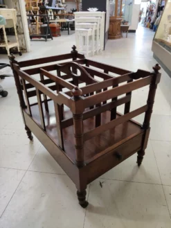 1930s Antique English Style Canterbury Mahogany Magazine Rack On Brass Casters 14 1930s Antique English Style Canterbury Mahogany Magazine Rack On Brass Casters -Chairish Shop 1930s antique english style canterbury mahogany magazine rack on brass casters 7585 scaled