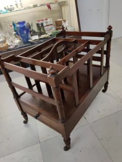 1930s Antique English Style Canterbury Mahogany Magazine Rack On Brass Casters 12 1930s Antique English Style Canterbury Mahogany Magazine Rack On Brass Casters -Chairish Shop 1930s antique english style canterbury mahogany magazine rack on brass casters 9934 scaled