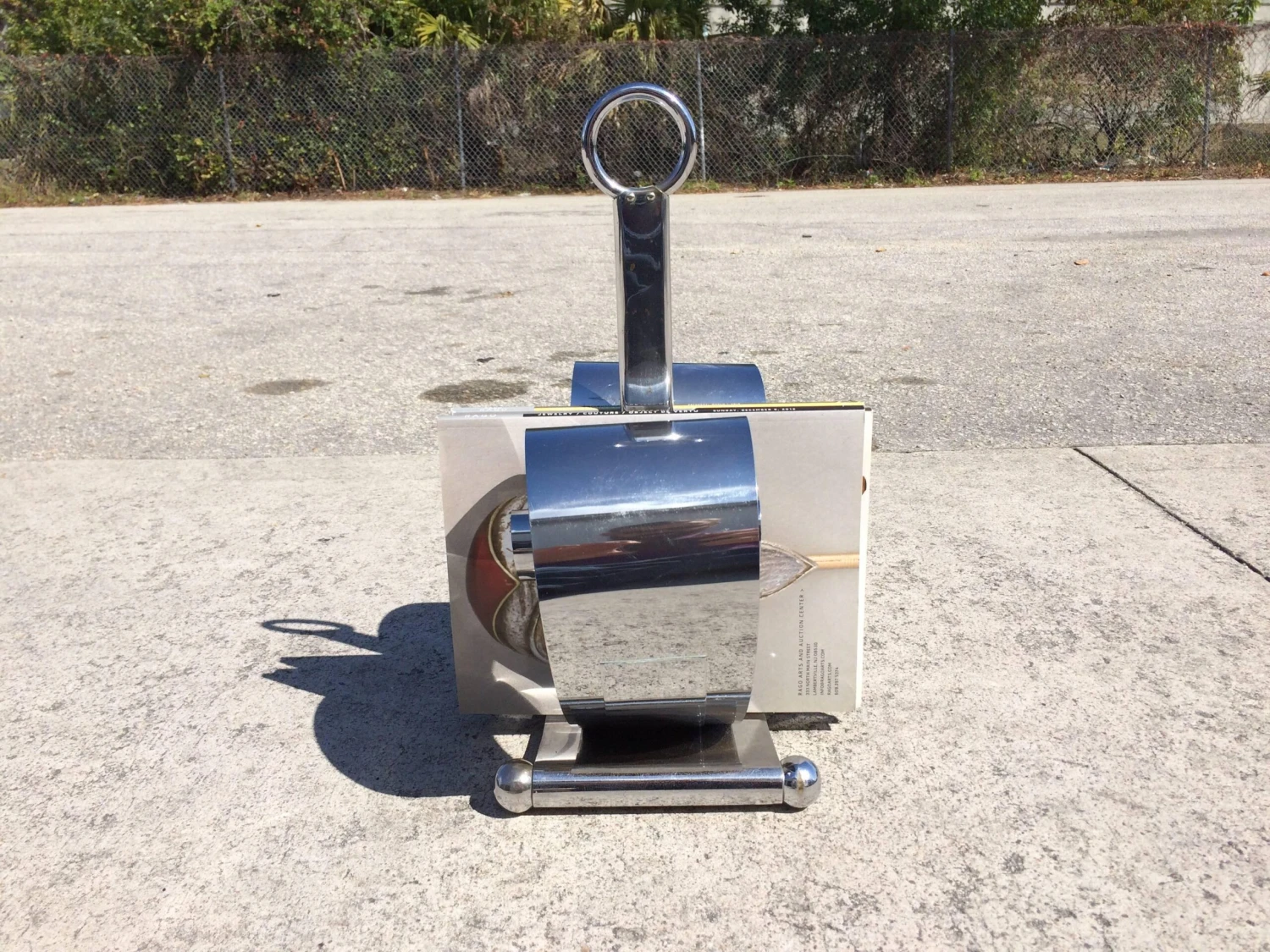 1930s Norman Bel Geddes Art Deco Magazine Rack 5 1930s Norman Bel Geddes Art Deco Magazine Rack - Image 5