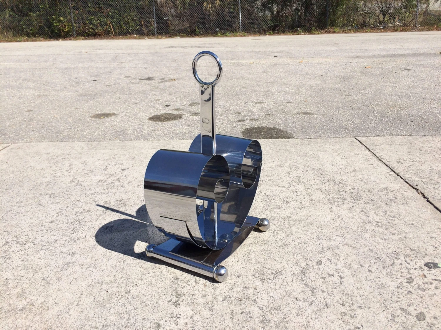 1930s Norman Bel Geddes Art Deco Magazine Rack 10 1930s Norman Bel Geddes Art Deco Magazine Rack - Image 10