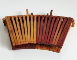 1940s Japanese Folding Basket With Bamboo Handle -Chairish Shop 1940s japanese folding basket with bamboo handle 7069 scaled