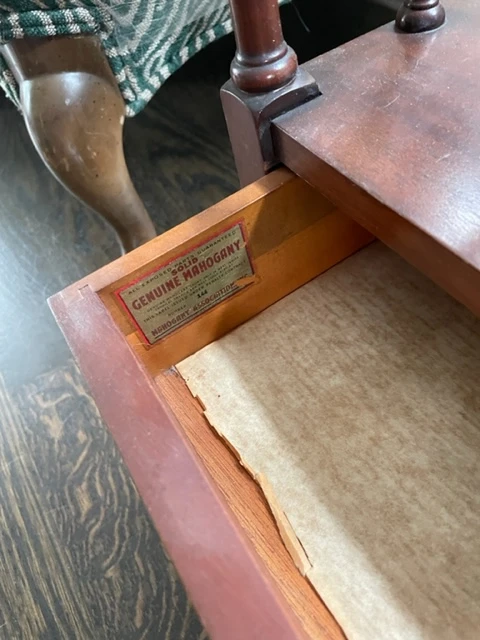 1940s Mid-Century Columbia Manufacturing Company Canterbury Magazine Rack 2 1940s Mid-Century Columbia Manufacturing Company Canterbury Magazine Rack - Image 2