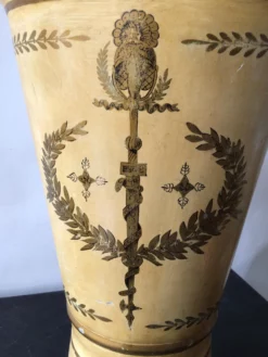 1950s French Neo Classical Tole Umbrella Stand 19 1950s French Neo Classical Tole Umbrella Stand -Chairish Shop 1950s french neo classical tole umbrella stand 2999 scaled