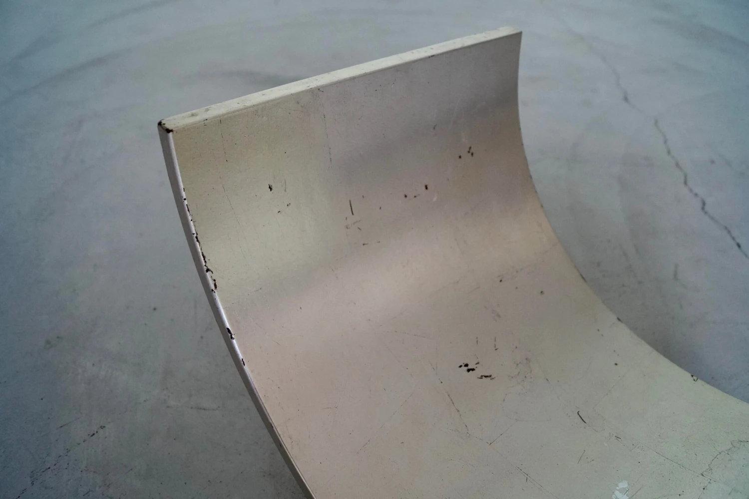 1950's Mid-Century Modern Bentwood Silver Leaf Magazine Rack 10 1950's Mid-Century Modern Bentwood Silver Leaf Magazine Rack - Image 10