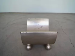 1950's Mid-Century Modern Bentwood Silver Leaf Magazine Rack 18 1950's Mid-Century Modern Bentwood Silver Leaf Magazine Rack -Chairish Shop 1950s mid century modern bentwood silver leaf magazine rack 9244