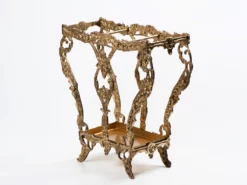 1950s Spanish Brass Umbrella Or Cane Stand 17 1950s Spanish Brass Umbrella Or Cane Stand -Chairish Shop 1950s spanish brass umbrella or cane stand 0324