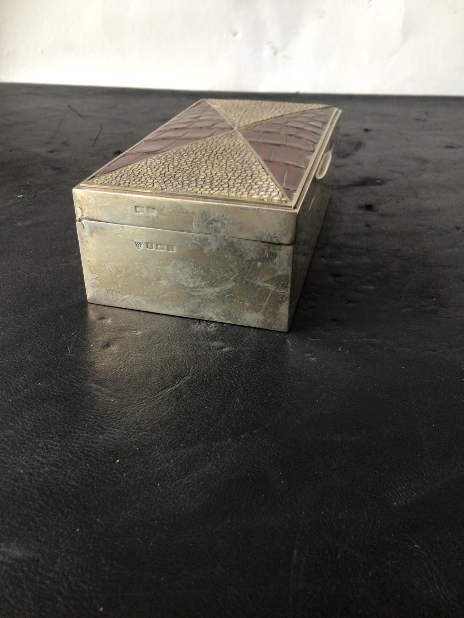 1960s English Sterling Silver Box 8 1960s English Sterling Silver Box - Image 8