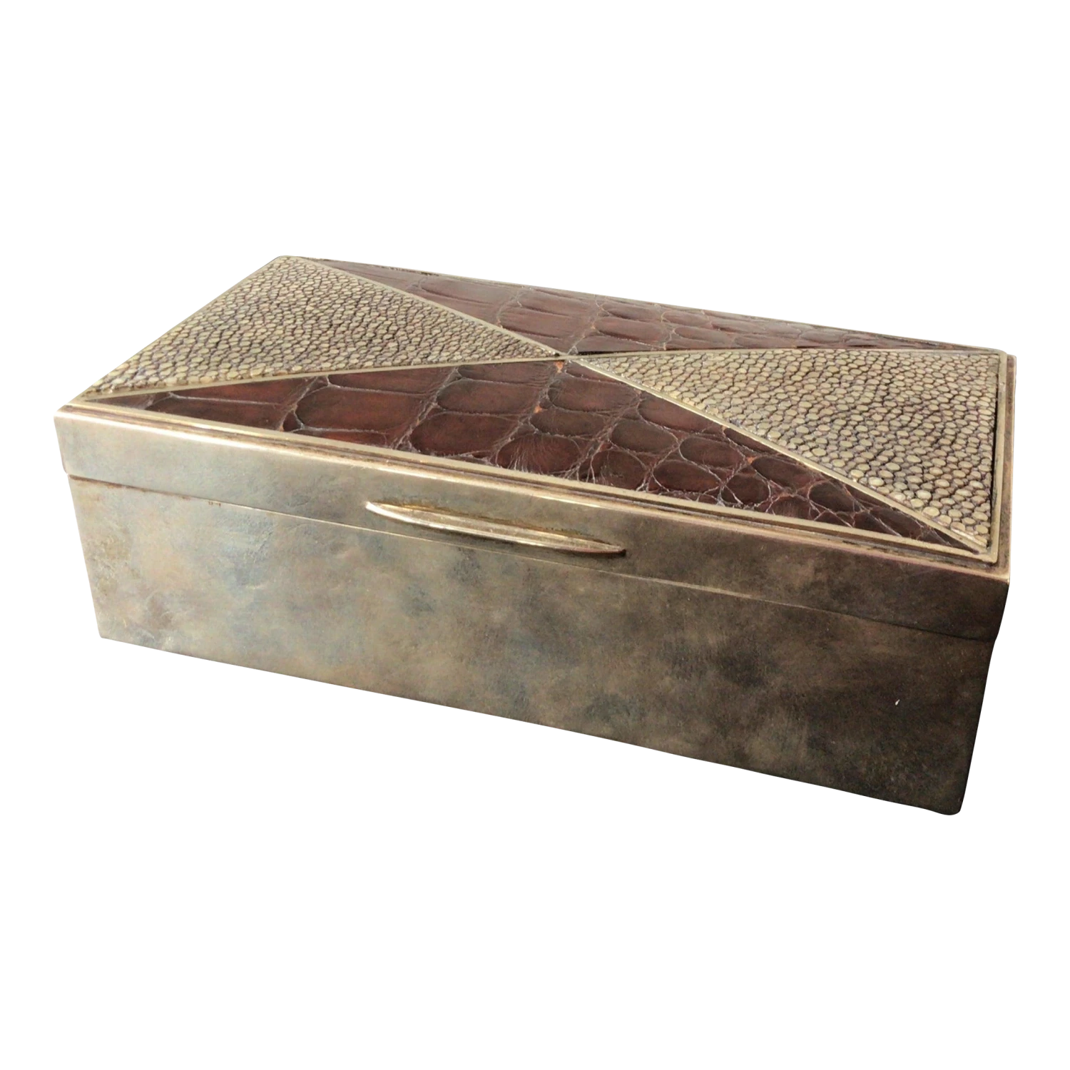 1960s English Sterling Silver Box 1 1960s English Sterling Silver Box