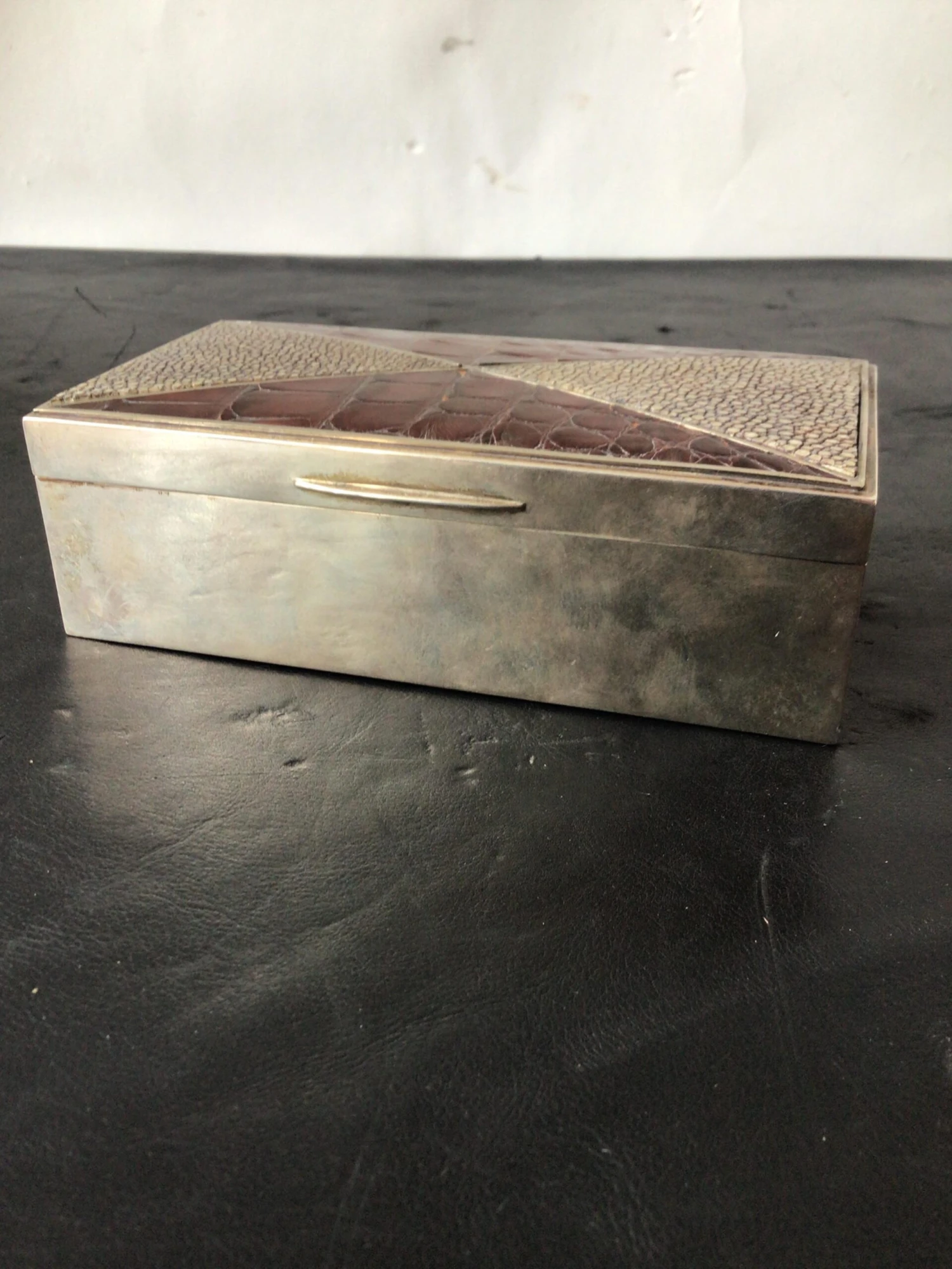 1960s English Sterling Silver Box 2 1960s English Sterling Silver Box - Image 2