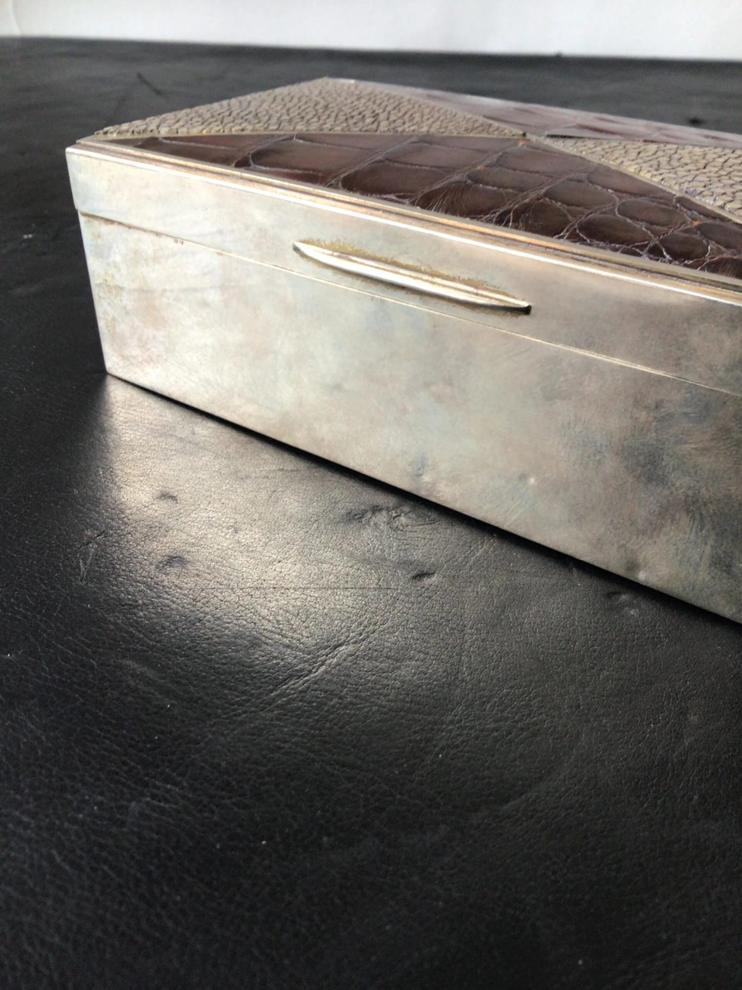 1960s English Sterling Silver Box 10 1960s English Sterling Silver Box - Image 10