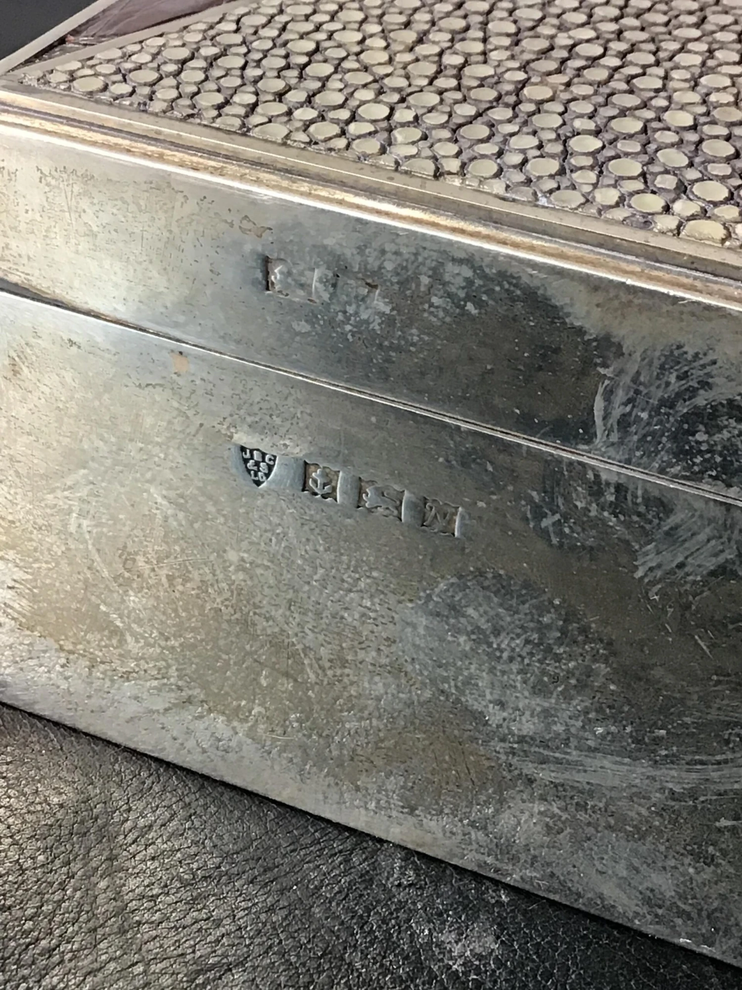 1960s English Sterling Silver Box 4 1960s English Sterling Silver Box - Image 4