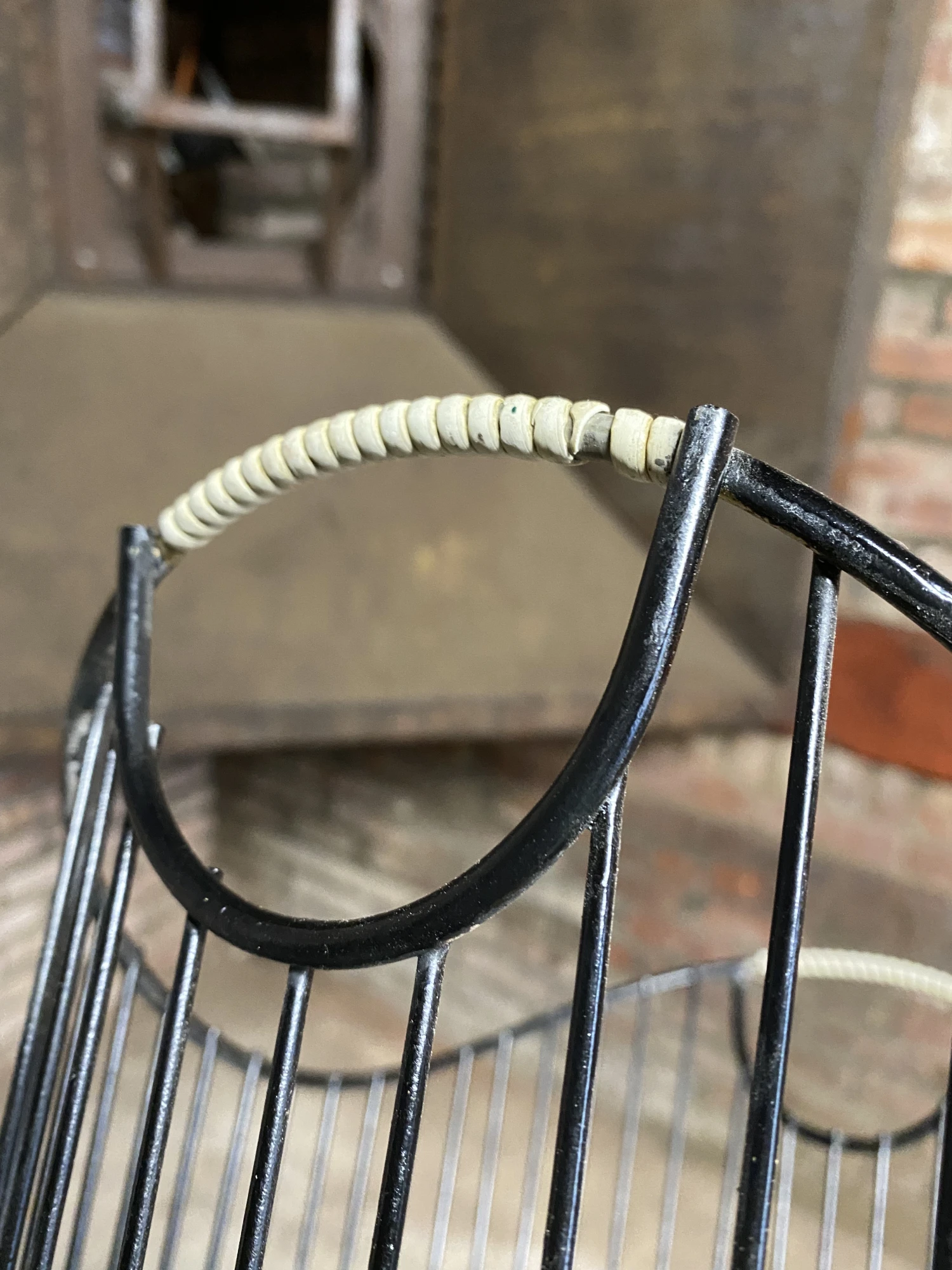 1960s Mid Century Modern Wire Rod Umbrella Stand 10 1960s Mid Century Modern Wire Rod Umbrella Stand - Image 10