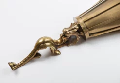 1960s Wall Mounted Brass Umbrella Stand 19 1960s Wall Mounted Brass Umbrella Stand -Chairish Shop 1960s wall mounted brass umbrella stand 2860