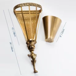 1960s Wall Mounted Brass Umbrella Stand 12 1960s Wall Mounted Brass Umbrella Stand -Chairish Shop 1960s wall mounted brass umbrella stand 5451