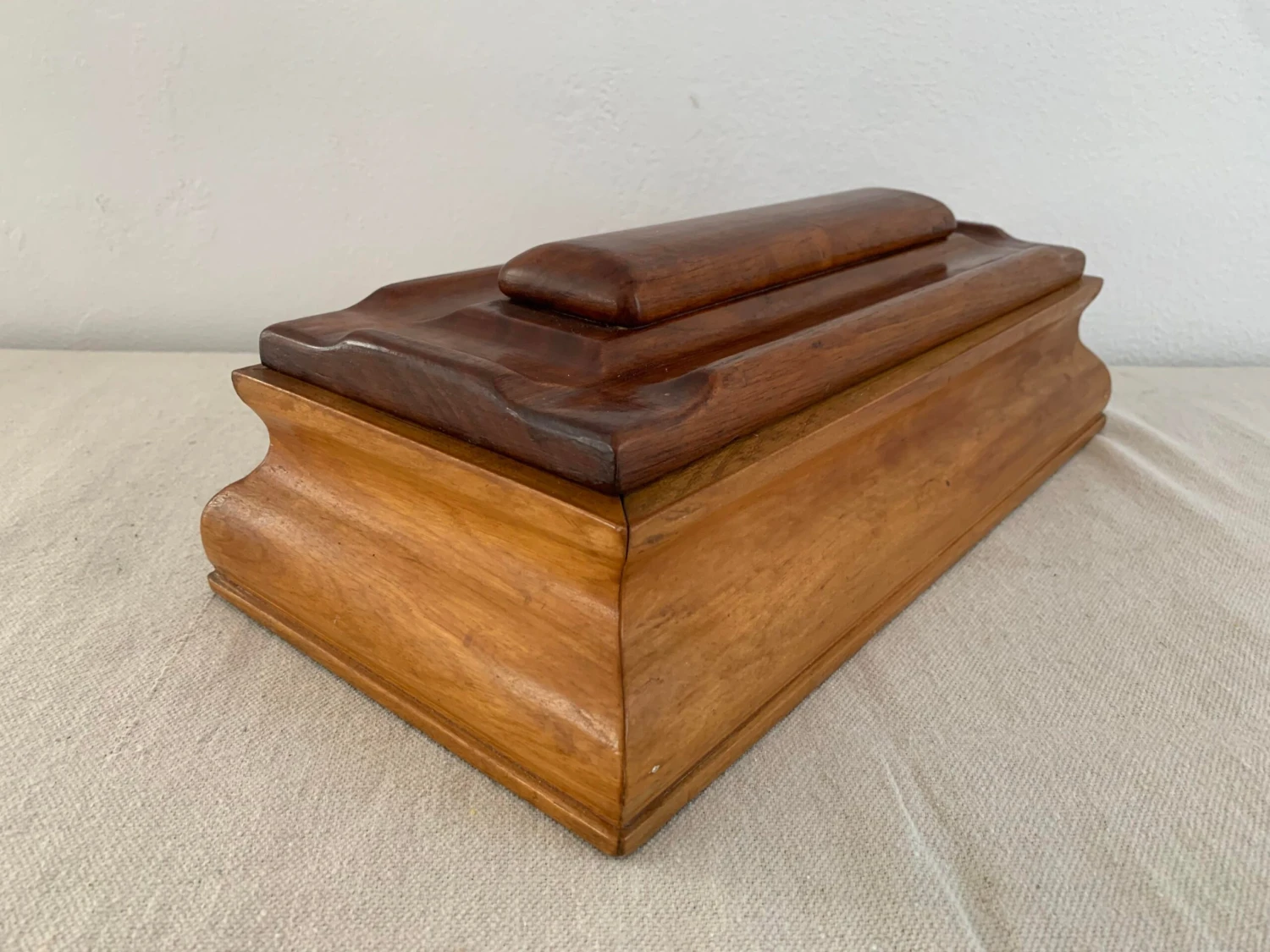 1970s Boho Style Hippie Wooden Stash Box 3 1970s Boho Style Hippie Wooden Stash Box - Image 3