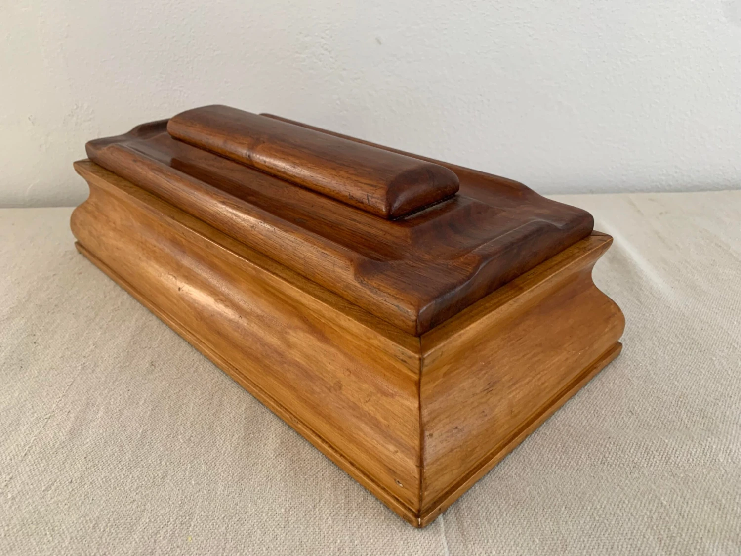 1970s Boho Style Hippie Wooden Stash Box 2 1970s Boho Style Hippie Wooden Stash Box - Image 2