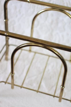 1970s Brass Faux Bamboo Magazine Rack -Chairish Shop 1970s brass faux bamboo magazine rack 9236 scaled