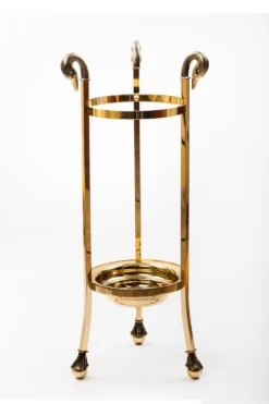 1970s Brass Swan Head Umbrella Or Walking Stick Stand -Chairish Shop 1970s brass swan head umbrella or walking stick stand 2603