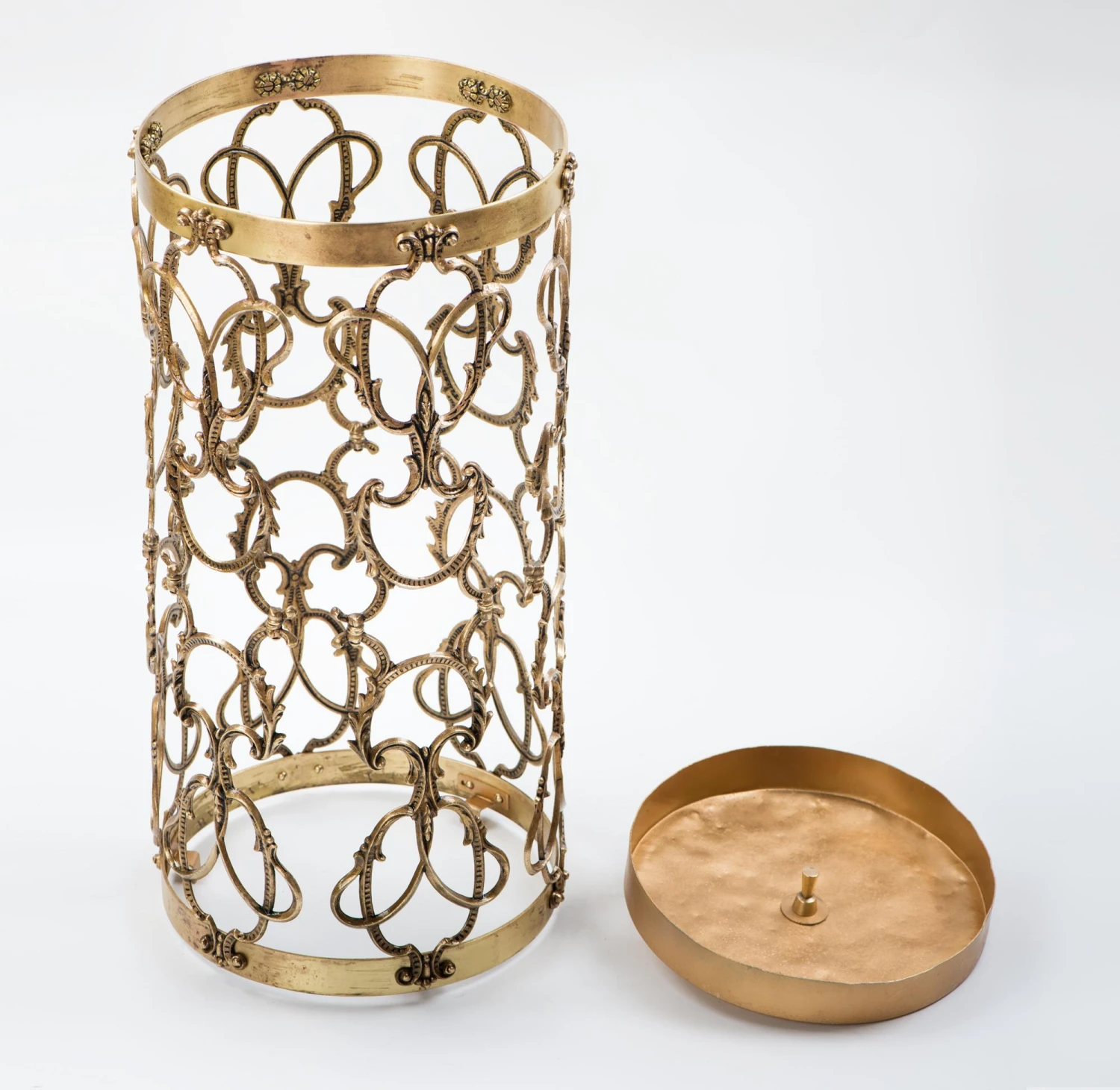 1970s Brass Umbrella Stand 3 1970s Brass Umbrella Stand - Image 3