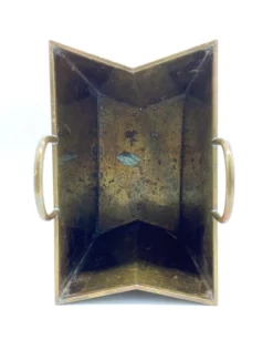 1970's Italian Brass Shopping Bag Magazine Holder After Gio Ponti 17 1970's Italian Brass Shopping Bag Magazine Holder After Gio Ponti -Chairish Shop 1970s italian brass shopping bag magazine holder after gio ponti 4035