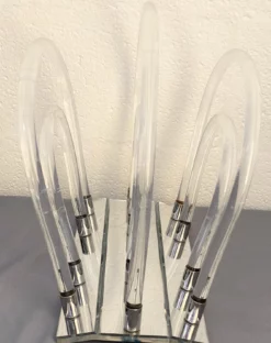 1970s Mid Century Modern Lucite And Chrome Magazine Rack Attributed To Dorothy Thorpe -Chairish Shop 1970s mid century modern lucite and chrome magazine rack attributed to dorothy thorpe 8368