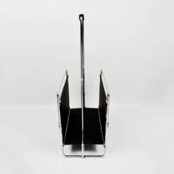 1970s Modernist Metal Newspaper Magazine Stand, E. Höglund Sweden -Chairish Shop 1970s modernist metal newspaper magazine stand e hoglund sweden 3493