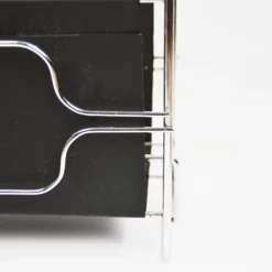 1970s Modernist Metal Newspaper Magazine Stand, E. Höglund Sweden -Chairish Shop 1970s modernist metal newspaper magazine stand e hoglund sweden 6537