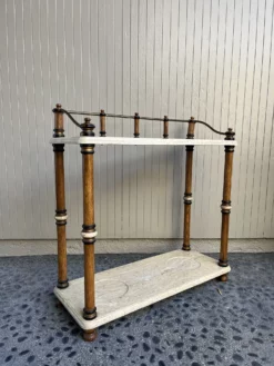 1970s Vintage Marble Umbrella & Plant Stand -Chairish Shop 1970s vintage marble umbrella and plant stand 2636