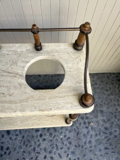 1970s Vintage Marble Umbrella & Plant Stand -Chairish Shop 1970s vintage marble umbrella and plant stand 3480