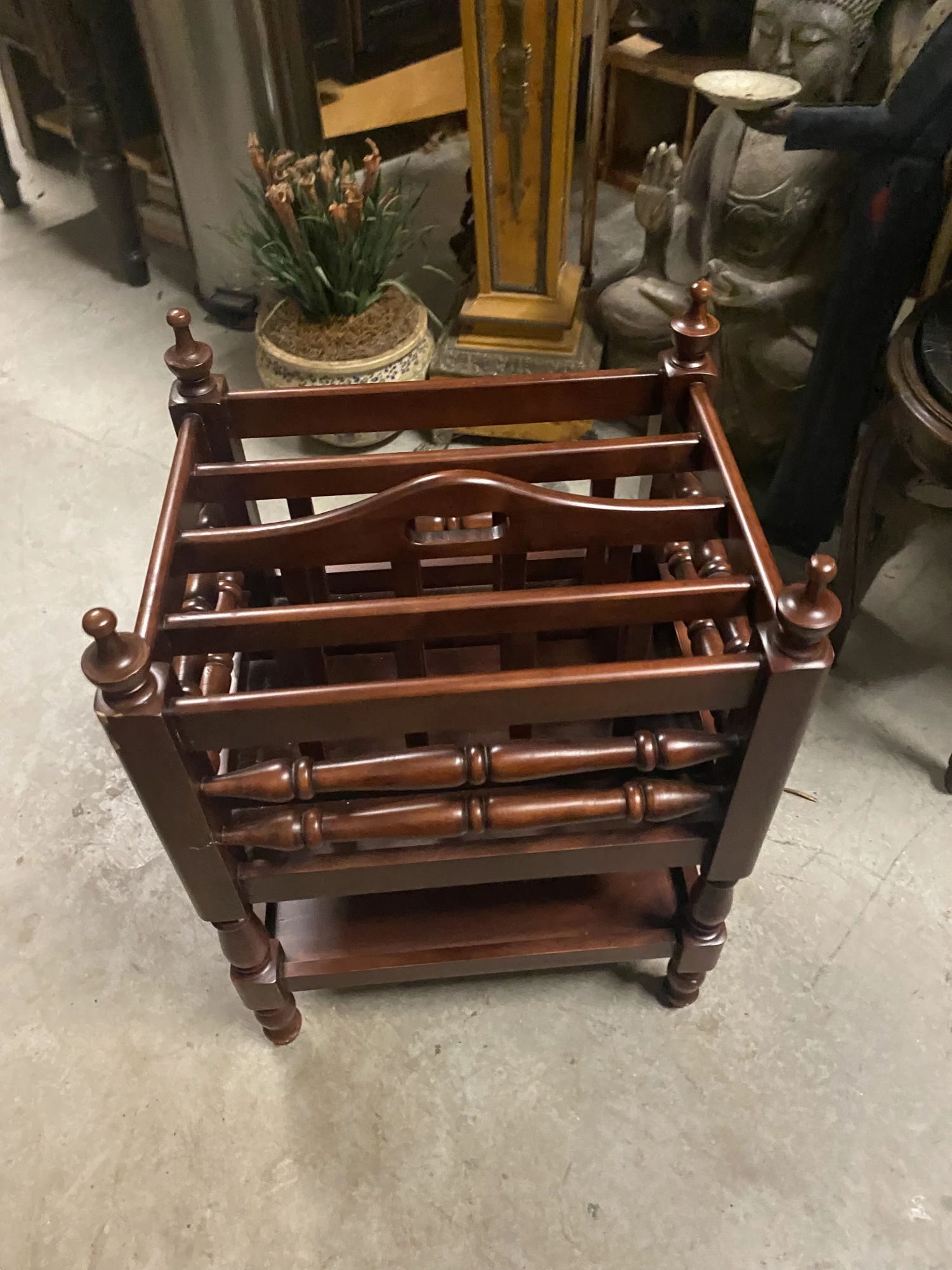 1970s Wooden Magazine Holder 10 1970s Wooden Magazine Holder - Image 10