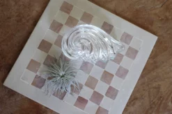 MIKASA 1980s Art Deco Style Crystal Shell Dish/Box -Chairish Shop 1980s art deco style crystal shell dishbox 0357 scaled