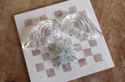 MIKASA 1980s Art Deco Style Crystal Shell Dish/Box -Chairish Shop 1980s art deco style crystal shell dishbox 8894 scaled