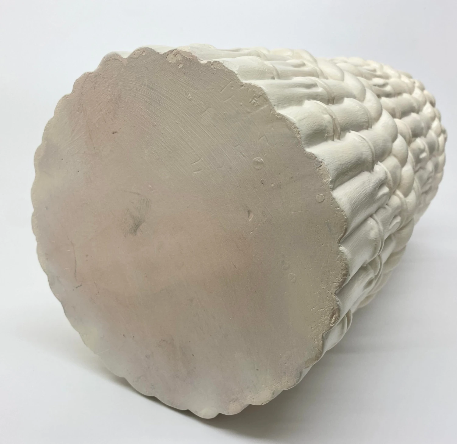 1980s Faux Bamboo Ceramic Umbrella Stand 6 1980s Faux Bamboo Ceramic Umbrella Stand - Image 6