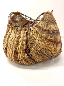1980s Sculptural Large Organic Reed And Willow Woven Basket 15 1980s Sculptural Large Organic Reed And Willow Woven Basket -Chairish Shop 1980s sculptural large organic reed and willow woven basket 9150 scaled