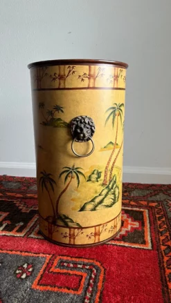 1980s Tole Umbrella Stand Palm Tree Design By Jeanne Reeds -Chairish Shop 1980s tole umbrella stand palm tree design by jeanne reeds 3360 scaled