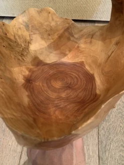 1980s Vintage Burl Wood Basket 18 1980s Vintage Burl Wood Basket -Chairish Shop 1980s vintage burl wood basket 6430