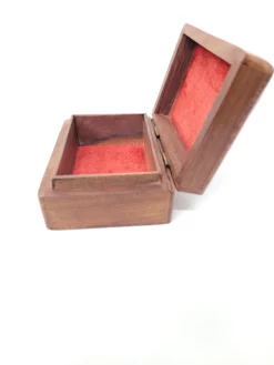 1980s Vintage Miniature Brass & Wood Box 14 1980s Vintage Miniature Brass & Wood Box -Chairish Shop 1980s vintage miniature brass and wood box 7826