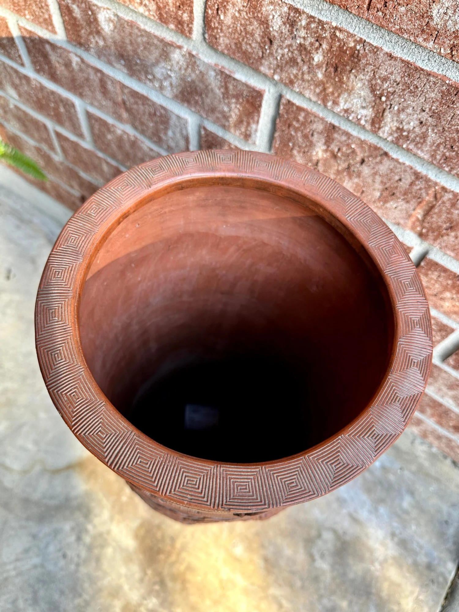 19th Century Antique China Dragonware Tokoname Yixing Stoneware Zisha Clay Dragon Handmade Umbrella Stand 5 19th Century Antique China Dragonware Tokoname Yixing Stoneware Zisha Clay Dragon Handmade Umbrella Stand - Image 5