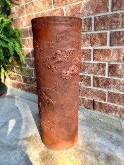 19th Century Antique China Dragonware Tokoname Yixing Stoneware Zisha Clay Dragon Handmade Umbrella Stand 12 19th Century Antique China Dragonware Tokoname Yixing Stoneware Zisha Clay Dragon Handmade Umbrella Stand -Chairish Shop 19th century antique china dragonware tokoname yixing stoneware zisha clay dragon handmade umbrella stand 7565 scaled