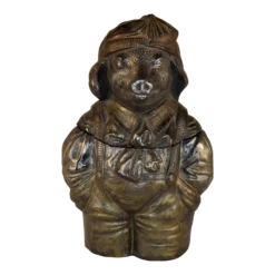 19th Century Austrian Terracotta Tobacco Jar