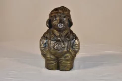 19th Century Austrian Terracotta Tobacco Jar 19 19th Century Austrian Terracotta Tobacco Jar -Chairish Shop 19th century austrian terracotta tobacco jar 5038 scaled