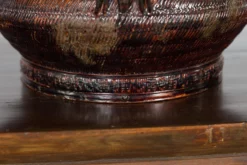 19th Century Chinese Qing Dynasty Handwoven Rattan & Bamboo Handled Basket -Chairish Shop 19th century chinese qing dynasty handwoven rattan and bamboo handled basket 4138 scaled