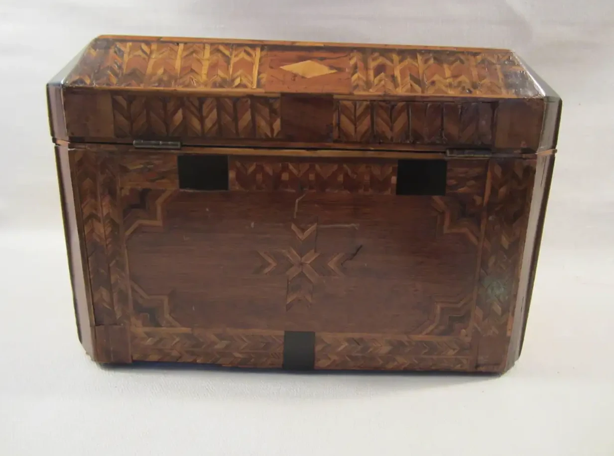 19th Century Inlaid Box 4 19th Century Inlaid Box - Image 4
