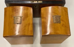 19th Century Tortoise Shell Grain And Greek Key Tea Caddy. Boule, Georgian -Chairish Shop 19th century tortoise shell grain and greek key tea caddy boule georgian 5495