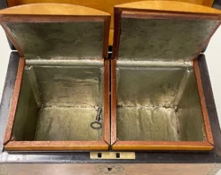 19th Century Tortoise Shell Grain And Greek Key Tea Caddy. Boule, Georgian -Chairish Shop 19th century tortoise shell grain and greek key tea caddy boule georgian 5771